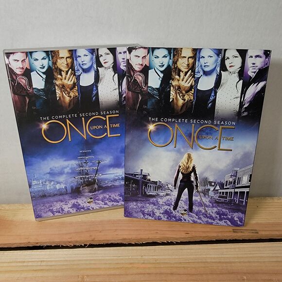 DVD Once Upon Time Complete Second Season w/ outter sleeve - Picture 1 of 4